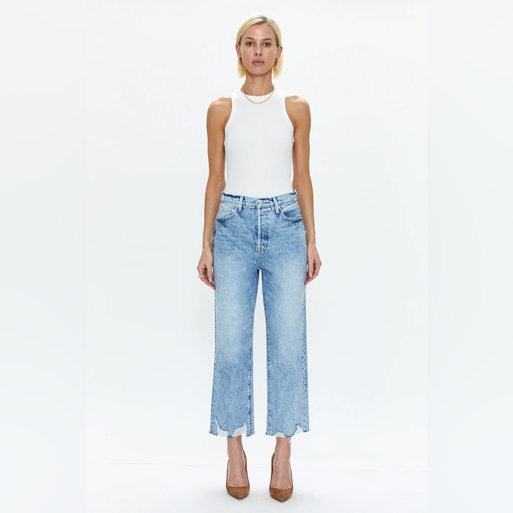 PISTOLA - high rise cropped jeans